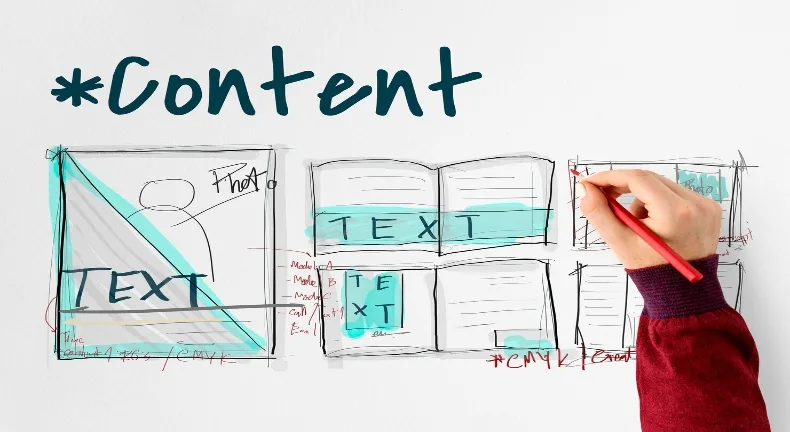 Content Marketing Concept Visual